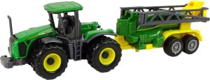 LeanToys Pojazd Rolniczy Traktor Z Opryskiwaczem Zielony 2