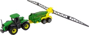 LeanToys Pojazd Rolniczy Traktor Z Opryskiwaczem Zielony 3