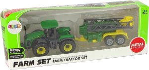 LeanToys Pojazd Rolniczy Traktor Z Opryskiwaczem Zielony 6
