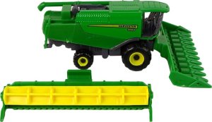 LeanToys Pojazd Rolniczy Kombajn Z Przystawką Zielony Żółty 4