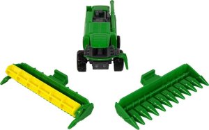 LeanToys Pojazd Rolniczy Kombajn Z Przystawką Zielony Żółty 5