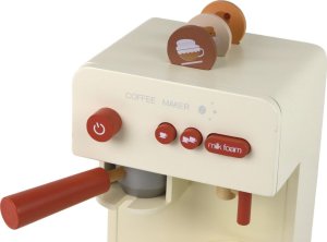 LeanToys Drewniany Ekspres Do Kawy Zabawka Filiżanka 3