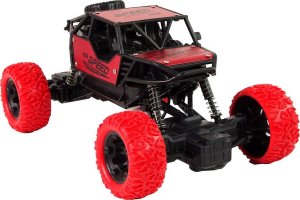 LeanToys Auto Zdalnie Sterowane Terenowe R/C 1:18 Czerwone 4
