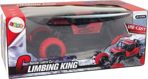 LeanToys Auto Zdalnie Sterowane Terenowe R/C 1:18 Czerwone 6