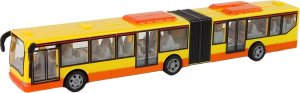 LeanToys Autobus Miejski Przegubowy Zdalnie Sterowany RC Pomarańczowy 1