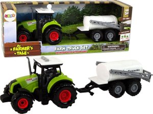 LeanToys Traktor dla Dzieci z Przyczepką Autko Farma 1