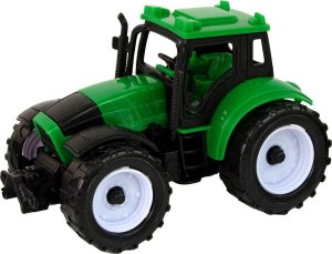 LeanToys Zestaw Traktorów Rolniczych Farma 4 Sztuki Kolorowe 4