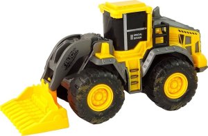 LeanToys Zestaw Pojazdów Budowlanych 3 Modele Żółte 3