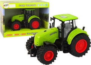 LeanToys Traktor Maszyna Rolnicza Zielony Ciągnik Dźwięk Światła 1