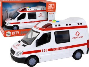 LeanToys Ambulans Karetka Pogotowie Pojazd Dźwięki Światło 1