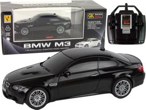 LeanToys Auto R/C BMW M3 Pilot Światła 1:28 Czarne 1