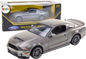 LeanToys Auto Ford Shelby GT500 W Skali 1:24 Napęd Srebrny 1