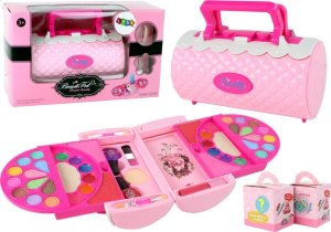 LeanToys Zestaw do Makijażu w Kuferku Akcesoria Różowy 1