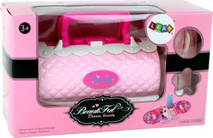 LeanToys Zestaw do Makijażu w Kuferku Akcesoria Różowy 6