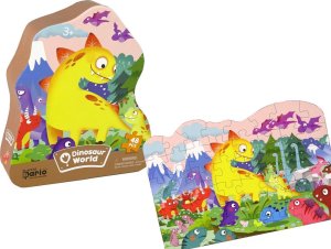 LeanToys Puzzle Dinozaur Wulkan 48 Elementów 1