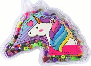 LeanToys Zestaw do Tworzenia Bransoletek Koraliki Zawieszki Biżuteria Jednorożec 2