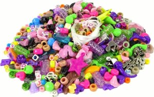 LeanToys Zestaw do Tworzenia Bransoletek Koraliki Zawieszki Biżuteria Jednorożec 3