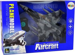 LeanToys Odrzutowiec Zdalnie Sterowany Pilot Szary 7