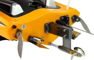 LeanToys Łódź R/C Brushless ARTR SR 80 PRO Żółta 9