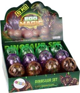 Figurka LeanToys Jajo Figurka Dinozaura 3 Kolory 9 cm 9