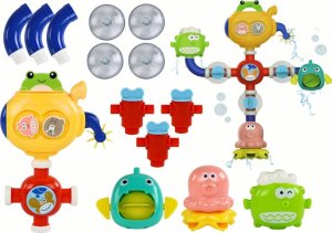 LeanToys Zabawka Wodna Do Kąpieli Przelewowa Robot Przyssawki 2