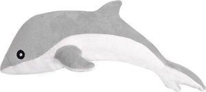 LeanToys Maskotka Pluszowy Delfin Szary 70 cm 2