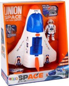 LeanToys Misja Kosmiczna Zestaw Kosmiczny Rakieta Kosmonauta Kosmos 2 ELE 4