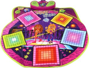 LeanToys Mata Taneczna Dla Dzieci Na Baterie Światła Dźwięki Do Tańca 91cm x 93cm 2