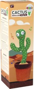LeanToys Tańczący Kaktus Grający i Świecący Interaktywna Zabawka 3