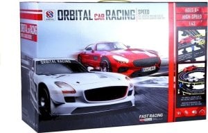 LeanToys Tor Wyścigowy 2 Autka Kontrolery Slot Cars 1:43 6