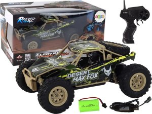 LeanToys Autko Terenowe Zdalnie Sterowane R/C 1:24 Brązowo-Zielone 1