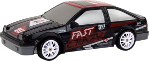 LeanToys Autko Sportowe Zdalnie Sterowane R/C 1:24 Czarne Wymienne Koła 2