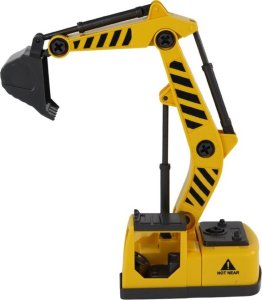 LeanToys Pojazdy Budowlane Dźwięk Światła 1:12 DIY Betoniarka Dźwig Koparka 4