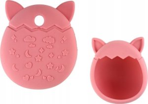 LeanToys Etui Na Tamagotchi Pudrowy Róż Case Silikonowy 1