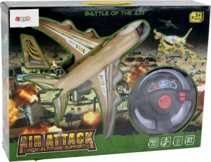 LeanToys Samolot R/C Zdalnie Sterowany Wojskowy Moro Światła Pilot 5