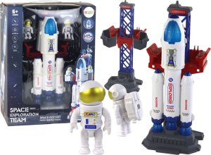 LeanToys Misja Kosmiczna Rocket Zero Kosmos Rakieta Astronauci 1