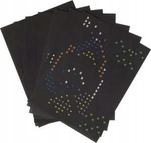 LeanToys Magiczna Tablica Edukacyjna 3D Podświetlana Układanka 180 ele. 2