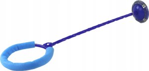 LeanToys Hula Hop Skakanka Świecąca Skipper Na Nogę Niebieska 2