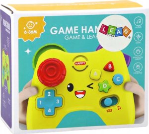 LeanToys Pad Interaktywny Konsola Edukacyjny Światła Dźwięki Różowy 4