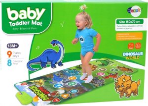 LeanToys Mata Taneczna Edukacyjna Interaktywna Dinozaury Dźwięki 3