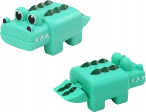 LeanToys Zabawka Do Kąpieli Krokodylek Nakręcany Zielony 2
