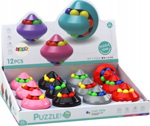 LeanToys Magiczna Kula Łamigłówka Kulka Gra Logiczna Kulka Kolorowa 4