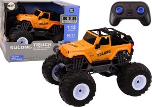 LeanToys Auto Terenowe Zdalnie Sterowane 2.4G RC 1:12 Pomarańczowy 1