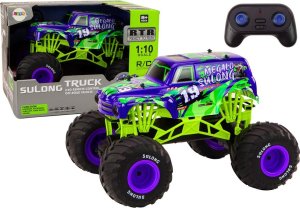 LeanToys Auto Terenowe Zdalnie Sterowane 2.4G RC 1:10 Ghost Fioletowy 1