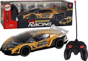 LeanToys Auto Sportowe Zdalnie Sterowane RC Skala 1:16 Światła Żółte 1