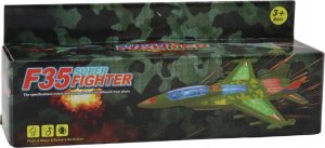 LeanToys Myśliwiec Militarny F35 Jeżdżący Światła Dźwięki Szary 4