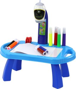 LeanToys Projektor Rzutnik Do Rysowania Stoliczek Niebieski 3