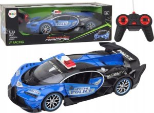 LeanToys Auto Zdalnie Sterowane RC Policyjne w Skali 1:12 Niebieski 1