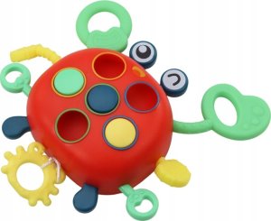 LeanToys Krab Sensoryczny Interaktywny Edukacyjna Zabawka Dla Dzieci Gryzak 2