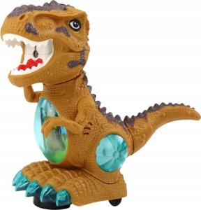 LeanToys Dinozaur Tańczący Czujnik Przeszkód Światła Dźwięki Żółty 2